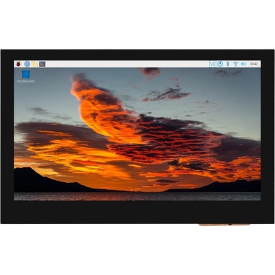 Waveshare 4,3" displej, 800×480, DSI, IPS, kapacitní