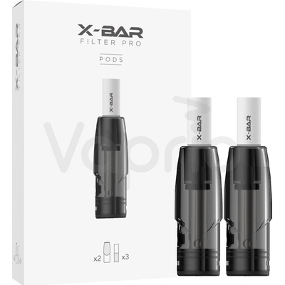 J Well X Bar Filter Pro Pod cartridge 0,8 ohm 2 ks