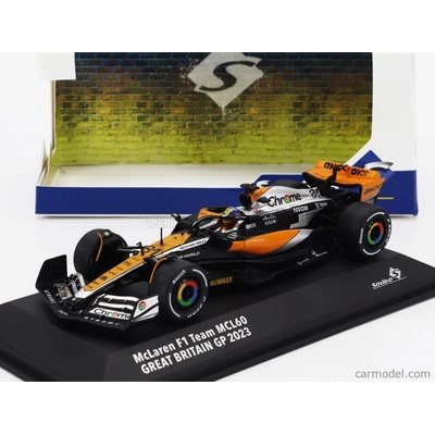 Solido Mclaren F1 Mcl60 Team Mclaren N 81 British Gp 2023 Oscar Piastri Oranžová Černá 1:43