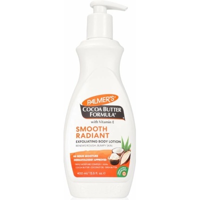 Palmer’s Cocoa Butter Formula Retexture & Renew jemné exfoliační mléko na tělo 400 ml
