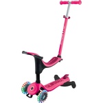 Globber Тротинетка 4 в 1 Globber - Go Up Sporty Lights 360°, розова (456-610) - ozone Тротинетка, скутер
