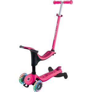 Globber Тротинетка 4 в 1 Globber - Go Up Sporty Lights 360°, розова (456-610) - ozone Тротинетка, скутер
