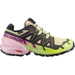 Salomon Дамски маратонки Salomon Women's Speedcross 6 Gore-Tex Trail running shoes - Bog / Dawn Pink / Acid Lime - размер 42 (EU) (123-0974-1620)