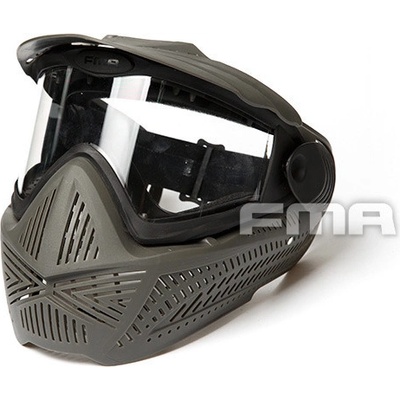 FMA celotvárová ochranná maska ​​F2 - Zelená