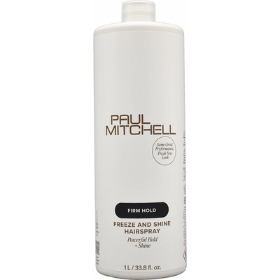 Lak na vlasy bez aerosolu se silnou fixací Paul Mitchell Firm Hold Freeze and Shine Hairspray - 250 ml