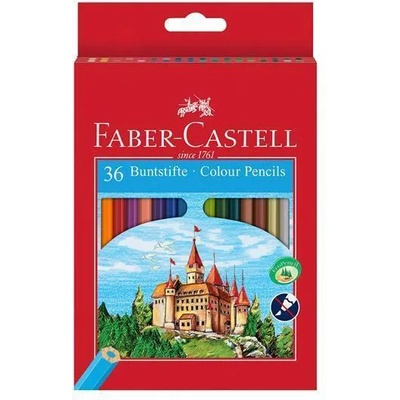 Faber-Castell Цветни моливи faber-castell Замък 36 цвята