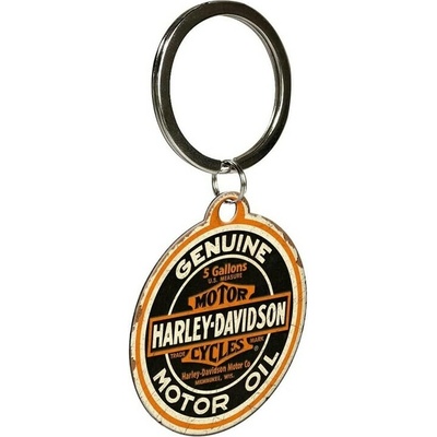 Přívěsek na klíče Harley Davidson Genuine Motor Oil