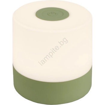 Briloner 7461019 - LED регулируема настолна лампа LED/2W/5V IP44 зелена (BL1905)