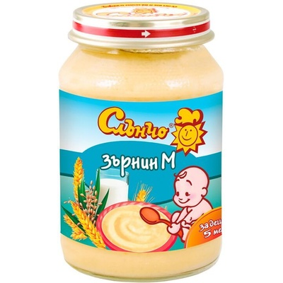 Слънчо млечна каша Зърнин М - 190 г