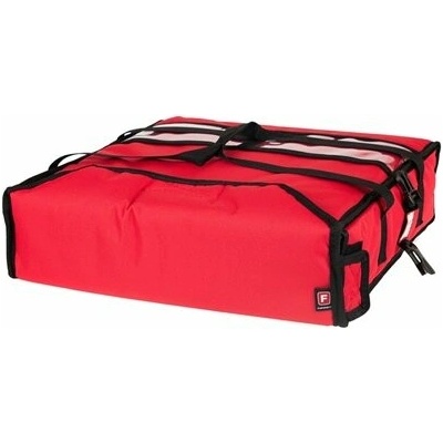 FURMIS Taška na 2 pizze XXL 60 x 60 cm s vyhrievaním červená BAG_T2XXLSRSVR