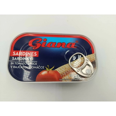 Giana Sardinky v tomatové omáčce, 125g