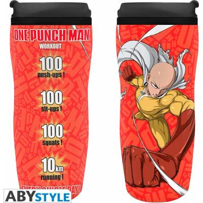 ABYstyle termohrnček ONE PUNCH MAN Saitama 355 ml