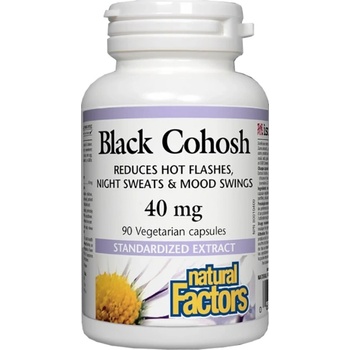 Image 1 of Natural Factors Black Cohosh 40 mg [90 капсули]