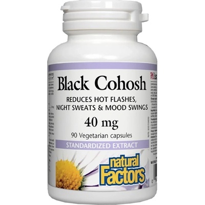 Natural Factors Black Cohosh 40 mg [90 капсули]