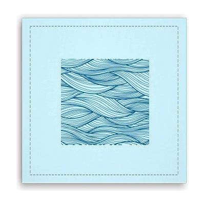 Fotoobraz 40x40 cm vzor vlny