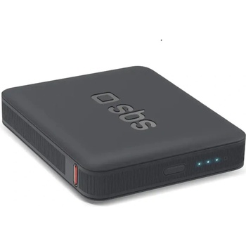 SBS Преносима батерия Powerbank SBS NanoTube 5000 mAh High-Density - черен (TEBB5000HDK)