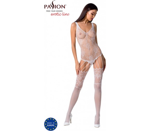Passion Bodystocking BS074 White