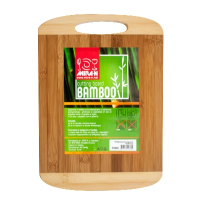 Horecano Бамбукова дъска двуцветна 34х24х1, 5см(t5603) (011669)
