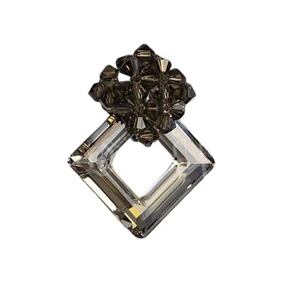 Pavona Přívěsek se Swarovski Elements kosočtverec 34066.5 Silver shade