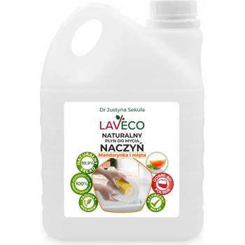 LAVECO Přírodní prostředek na mytí nádobí a dětských lahví 2 l