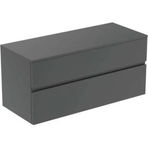 Ideal Standard Finesse - Шкафче за умивалник, 120x51x56 см, 2 чекмеджета, матов антрацит E3431Y2 (E3431Y2)