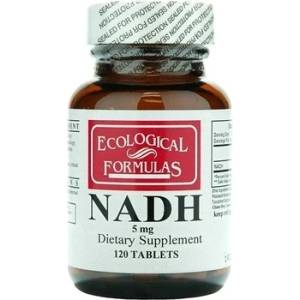 Ecological Formulas NADH, 5 mg, 120 таблетки, Ecological Formulas (13081 EF)