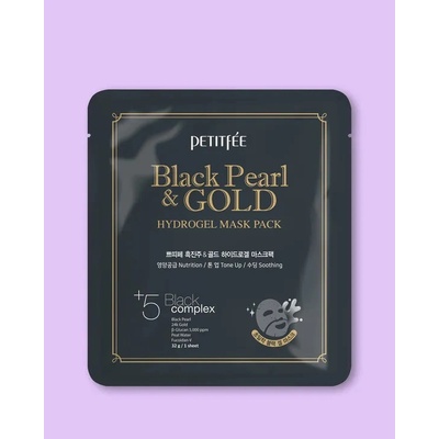 Petitfee Black Pearl & Gold maska s 24karátovým zlatem 32 g