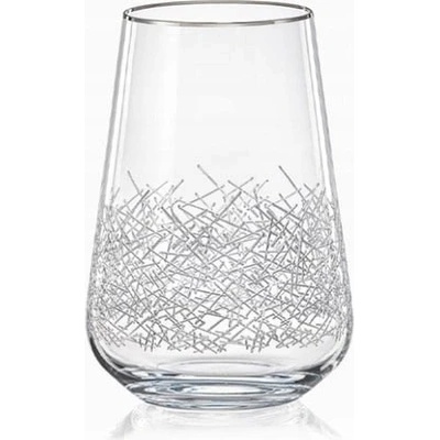 Bohemia Crystal Skleničky na vodu 6 x 380 ml