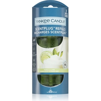 Yankee Candle Vanilla Lime Refill пълнител за електрически дифузер 2x18, 5ml