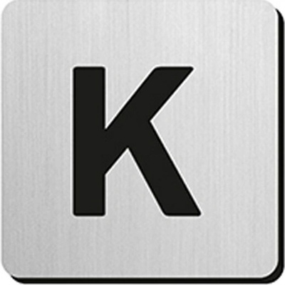 JNF - Piktogram písmeno "K" IN.34.300 - 75 mm - nalepovací