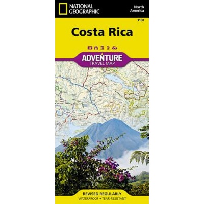 Costa Rica National Geographic Maps
