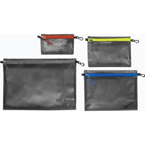 TATONKA пътнически органайзер Zip Pouch Set IV 4 бр. черен