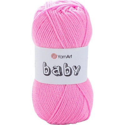 YARNART Baby 10119 Dark Pink Плетива прежда (Baby 10119)