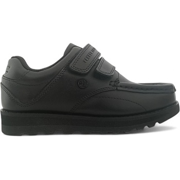 Pretty Green Harrow Vel Childrens - Black