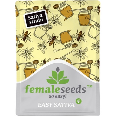 Female Seeds Easy Sativa semienka neobsahujú THC 4 ks