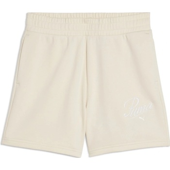 Dámské šortky Ess Script High-Waist Shorts 5 White