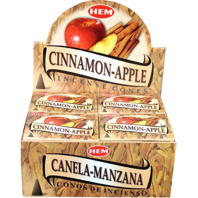 Hem Vonné kužely Cinnamon Apple skořice a jablko 10 ks – Zboží Dáma