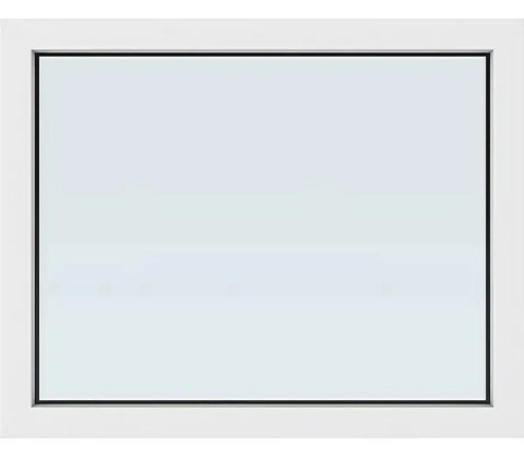 Solid Elements New Basic FIX, 1000 x 800 mm, trojsklo, biele