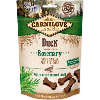 Carnilove Dog Semi Moist Snack Duck enriched with Rosemary 200 g