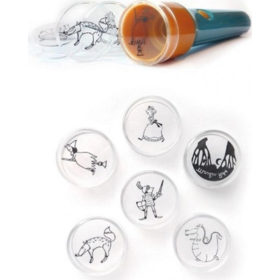 Moulin Roty dino kapesní promítačka Hrvé