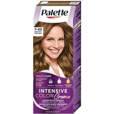 Schwarzkopf Palette Intensive Color Creme Palette Intensive Color Creme farba na vlasy 7-65 (LG5) Trblietavý nugát 50 ml, 7-65 (LG5)