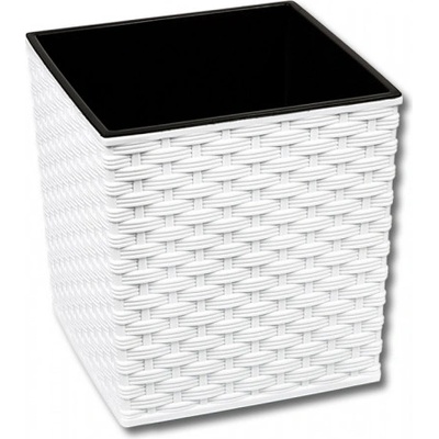 Lamela Květináč Juka 250 x 250 mm ratan bílý – Hledejceny.cz