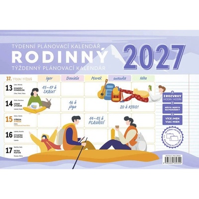 Týždenný rodinný plánovací 2027