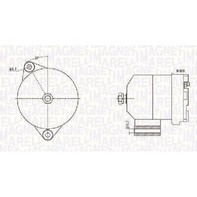 Alternátor MAGNETI MARELLI 063731586010