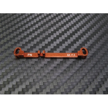 PN Racing Mini-Z MR03 Double A-Arm +1.5 Deg Tie Rod Orange