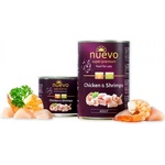 nuevo Cat Adult Chicken & Shrimps - консерва за котки с вкусно, пилешко и скариди, БЕЗ ЗЪРНО, 400 гр Германия