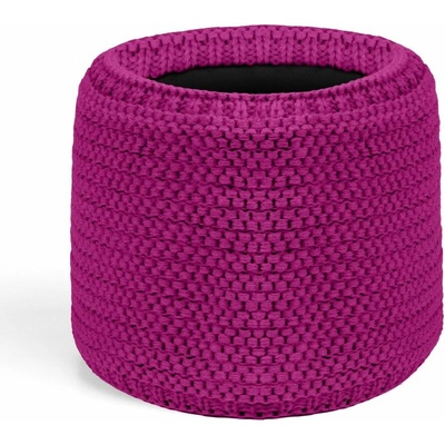 Bontis dámská pletená šála tunel fuchsiová