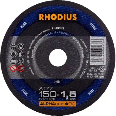 Rhodius Rezný kotúč 150 x 1,5 x 22,23 mm 208861