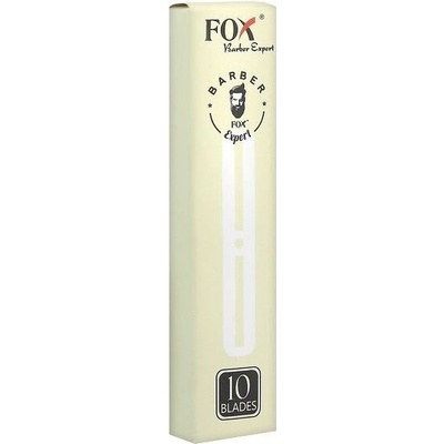 FOX Barber Expert 10 Blades for Styling Having Razor - dlouhé žiletky 10ks