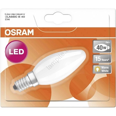 OSRAM LED Крушка RETROFIT B40 E14/4W/230V 2700K - Osram (P224741)